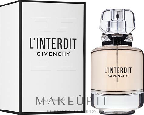 prezzo profumo l'interdit givenchy 50 ml|eau de parfume donna di givenchy.